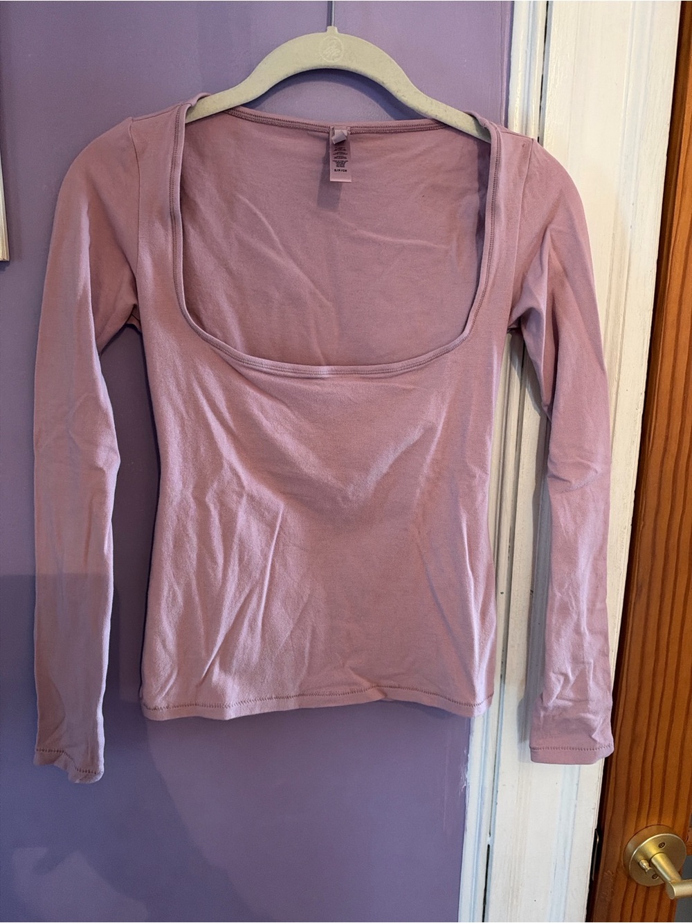 SKIMS Square Neck Top